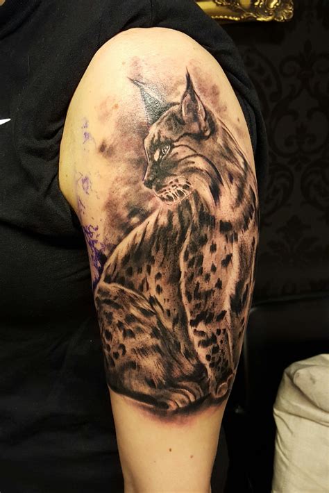 Lynx by Linn Theres @ Mythos Tattoo, Trondheim, Norway : tattoos