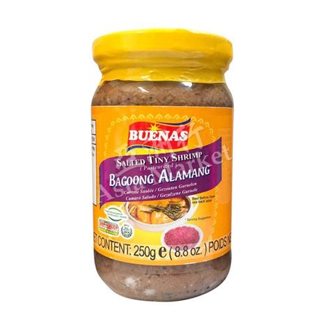 Buenas Bagoong Alamang 250g | Asian sauce, Big meals, Asian cuisine