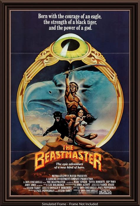 Beastmaster (1982) One-Sheet Movie Poster - Original Film Art - Vintage Movie Posters