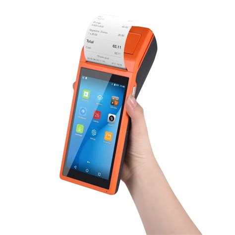 All in One Handheld PDA Printer Smart POS Terminal Wireless Portable Printers Intelligent ...