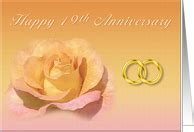 19th Wedding Anniversary Cards from Greeting Card Universe