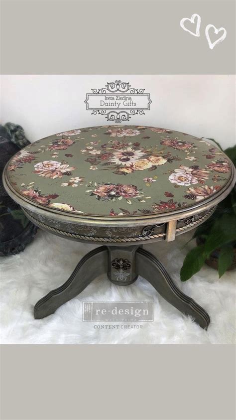 Round Coffee Table | Painted furniture, Diy furniture, Funky painted ...