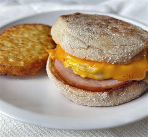 Copycat McDonald’s Egg McMuffin With Better For You Ingredients