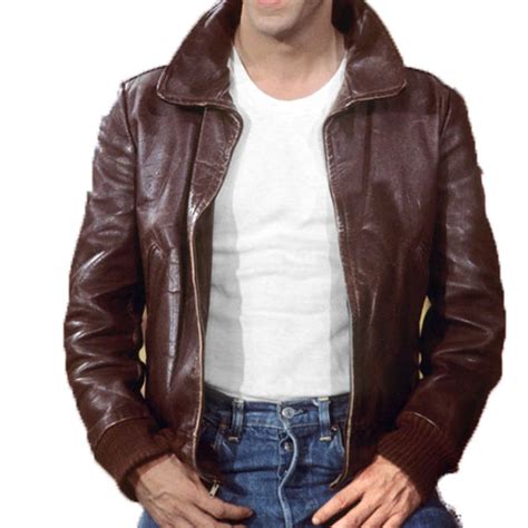 Happy Days Fonzie - The Fonz (Henry Winkler) Brown Leather Jacket