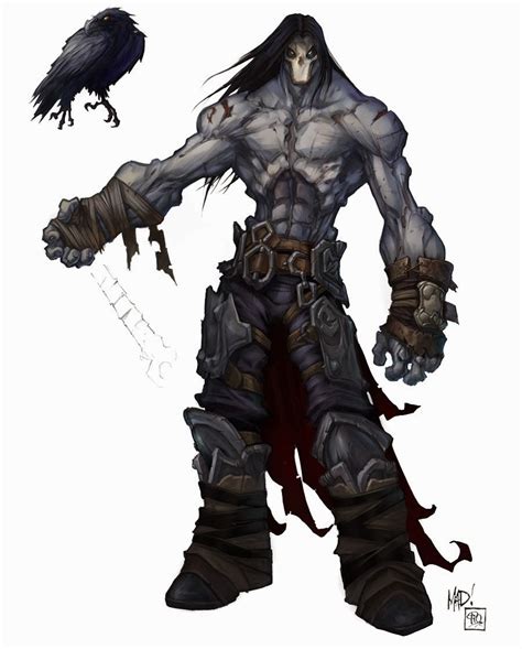 Darksiders II - Concept Artwork i Character Art - Synteza historii i sztuki