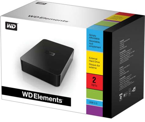 Western Digital WD Elements 2 TB External Hard Drive