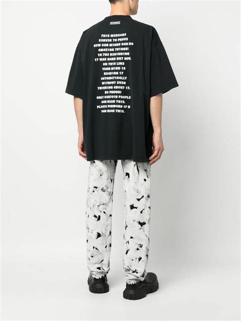 VETEMENTS - Logo T-shirt Vetements