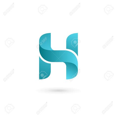 Letter H logo icon design template elements | Branding design logo, H logos, Icon design