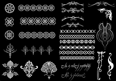 ArtStation - Elven Patterns