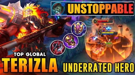 Terizla Best Build and emblem 2023 Unstoppable - Build Top 1 Global ...