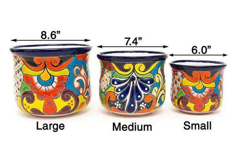 Handmade Mexican Talavera Ceramic Planter | Gadgetsin