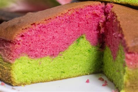 Colorful Ribbon Cake Recipe - Kitchen - DailyLife.lk - Sri Lanka