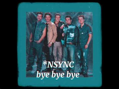 *NSYNC bye bye bye audio - YouTube