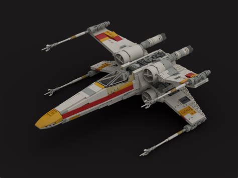 LEGO MOC Red 2 Wedge Antilles T-65 x wing Starfighter by Fukusaku ...