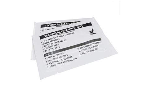 Custom best thermal printhead cleaning wipes 40% Rayon wholesale for Check Scanners | Cleanmo