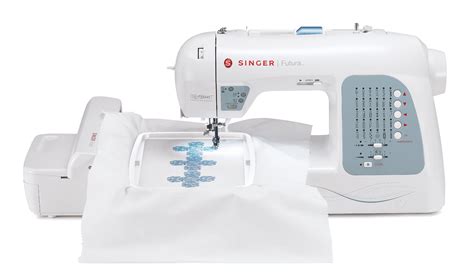 Buy SINGER Futura XL400 Portable Sewing and125 Embroidery Design ...