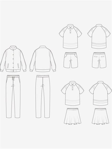 School Uniform Design Style Template, Plate Drawing, Sign Drawing ...