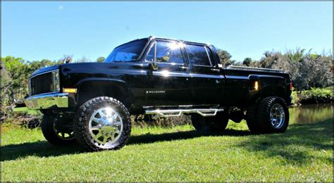 1988 Chevy Silverado C30 4x4 Square Body Dually Crew Cab 1-ton Duramax - Classic Chevrolet ...