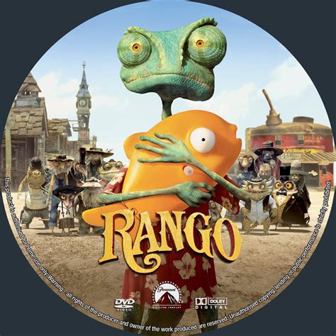 DVD COVERS AND LABELS: Rango