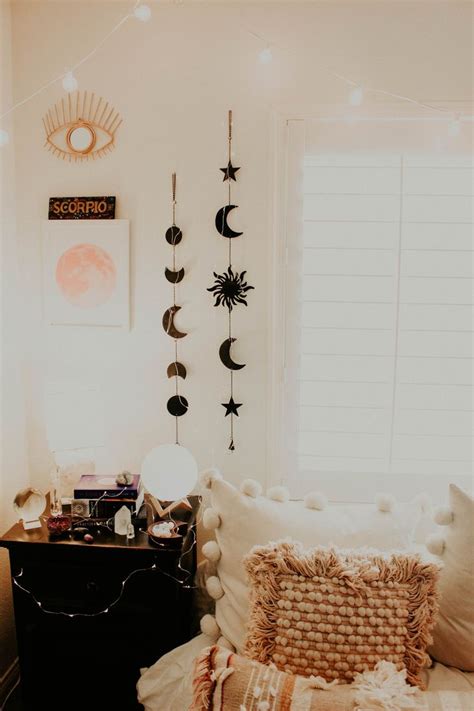 Moon Phase Wall Hanging | Bedroom decor, Room, Room inspiration