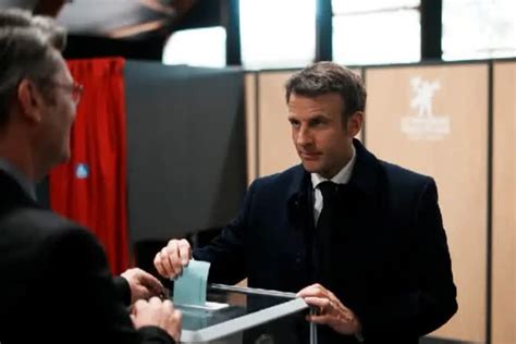 French presidential election 2022: فرانس میں صدارتی الیکشن کے لیے پہلے مرحلے کی ووٹنگ