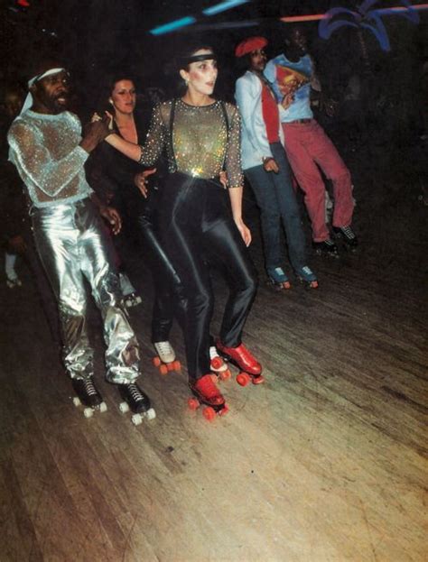 missdandy: Cher at the roller disco, 1978 | 70s disco outfit, Disco outfit, Disco fashion