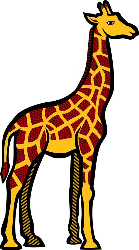 Jirafa Animales Safari Dibujos - Gráficos vectoriales gratis en Pixabay