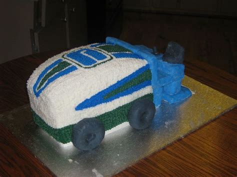 Zamboni Cake - CakeCentral.com