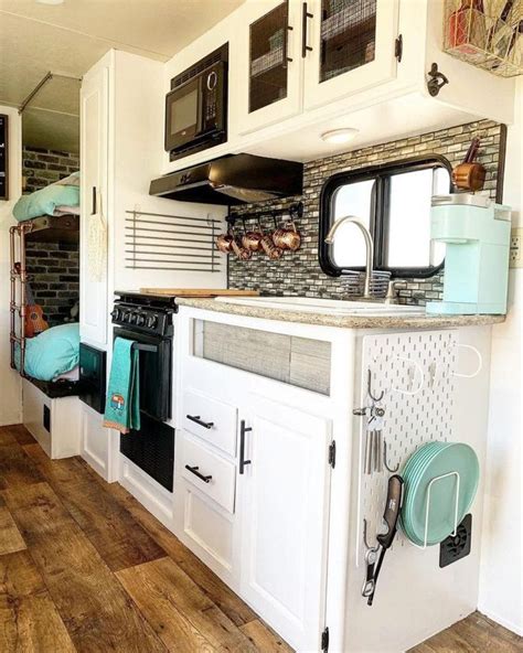 6 Easy RV Renovation Ideas | Unique RV Camping with Harvest Hosts in 2020 | Rv renovations ...