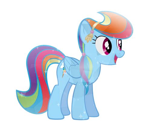 Crystal Rainbow Dash by Sairoch on DeviantArt