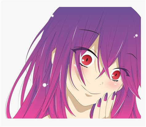 Anime Smile Png - Crazy Anime Killer Girl, Transparent Png - kindpng