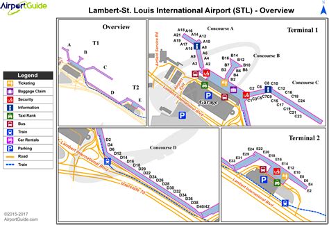 St Louis Airport Terminal Map - Maping Resources