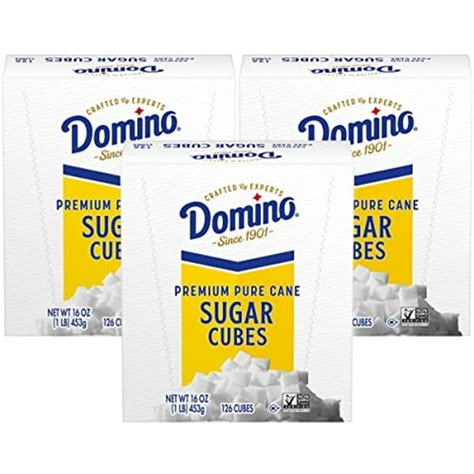 Domino Sugar Cubes Dots 1 Lb (3 Pack) 3 Lb Total - Walmart.com