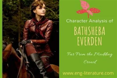 Character Analysis of Bathsheba Everden in Far From The Madding Crowd - All About English Literature