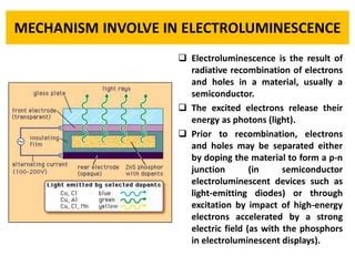 Electroluminesecnce | PPT