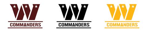 Polished Revision of Washington Commanders Logo : r/Commanders