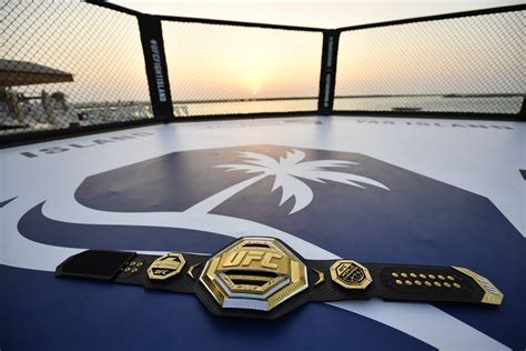 UFC's Fight Island Kicks Off in Abu Dhabi