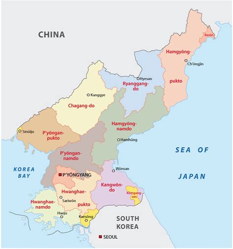 Where Is N Korea On The World Map – Topographic Map of Usa with States