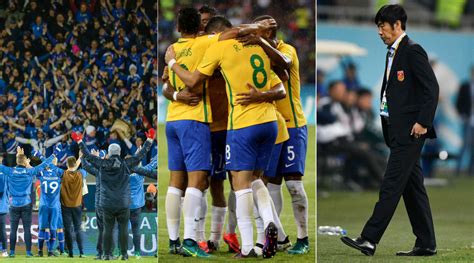 2018 World Cup qualifying: Brazil rises, China falls, Germany rolls ...