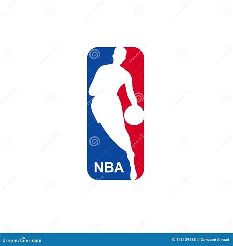 Logo NBA League Running with the Ball Editorial Stock Photo ...