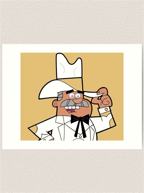 "Doug Dimmadome, Owner of the Dimmsdale Dimmadome" Art Print for Sale ...