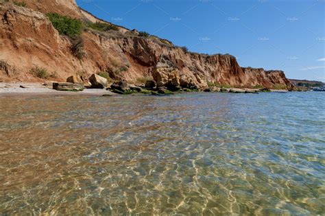 Rocky Black Sea Coast Odessa Ukraine | High-Quality Nature Stock Photos ...