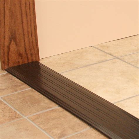 M-D 68395 1/4" X 5" X 36" Bronze Fluted Saddle Threshold | Door accessories, Inexpensive ...