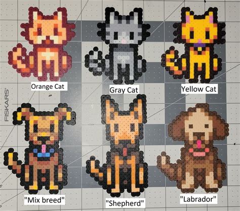 Custom Stardew Valley Pets Perler Bead Crafts - Etsy Canada | Perler beads, Diy perler bead ...