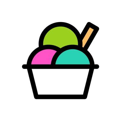 Ice Cream Scoop Vector Art, Icons, and Graphics for Free Download