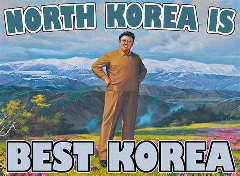 Political Memes: North Korea Is Best Korea Meme