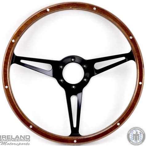 Steering Wheel – Wood ‘Vintage Style’ 14″ – Ireland Engineering ...