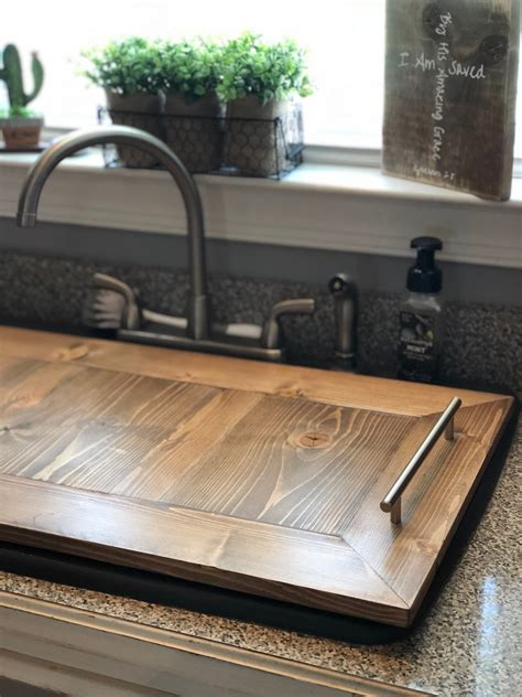 Wooden Sink OR Stove Cover // Extra Counter Space in Kitchen | Etsy