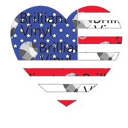 Brilliant Vinyl > Holidays > American Flag Heart SVG file