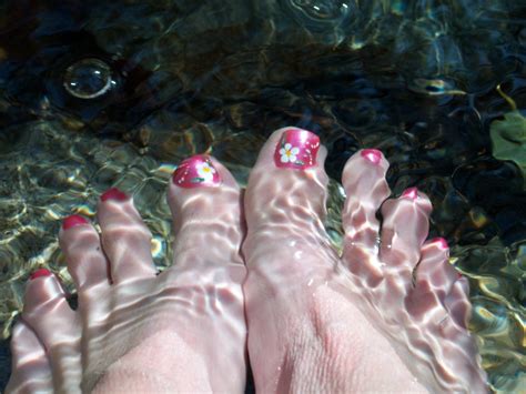 Free Images : hand, water, feet, female, leg, finger, relax, foot, biology, nail, human body ...